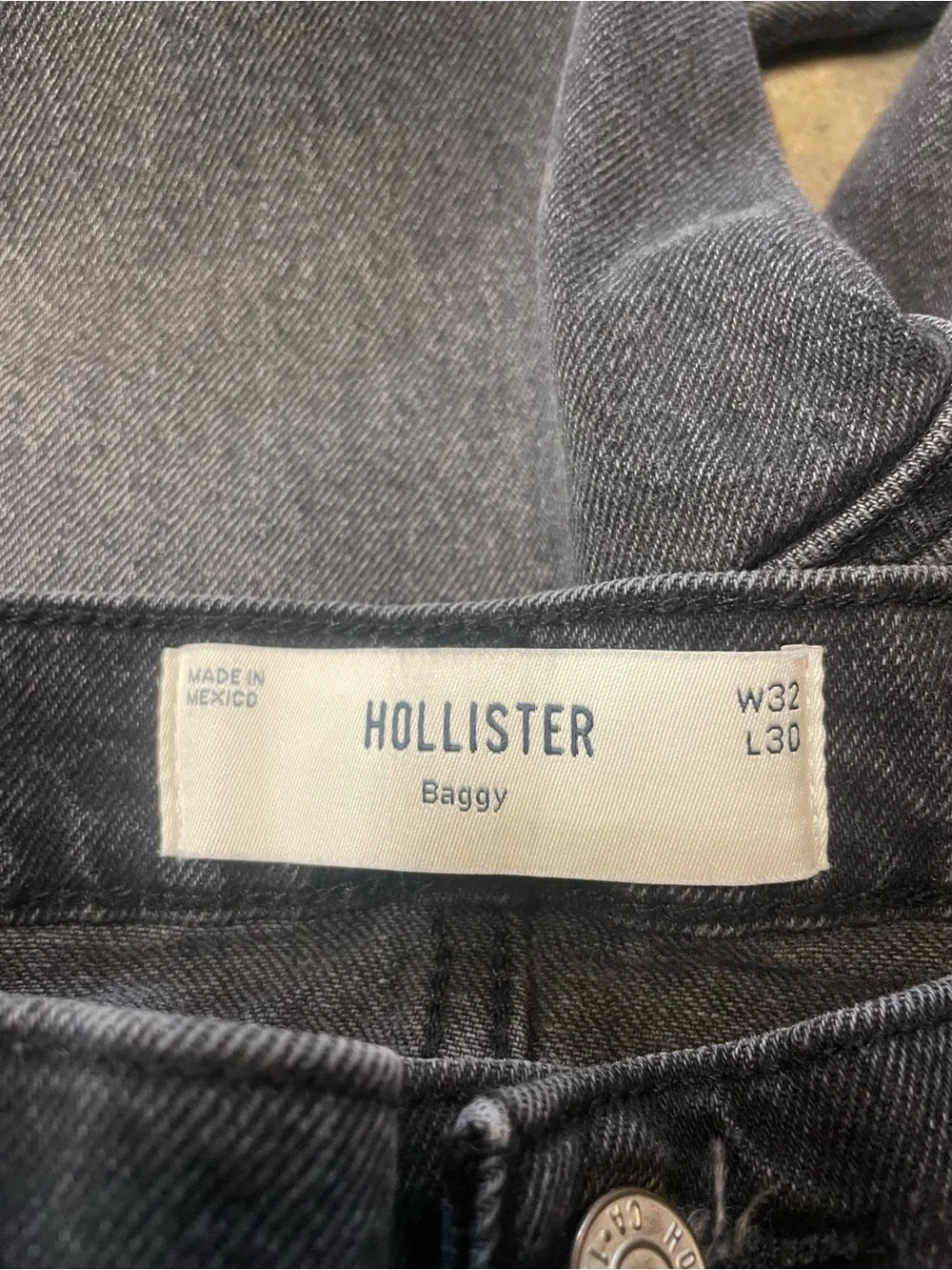Hollister Baggy Faded Jeans